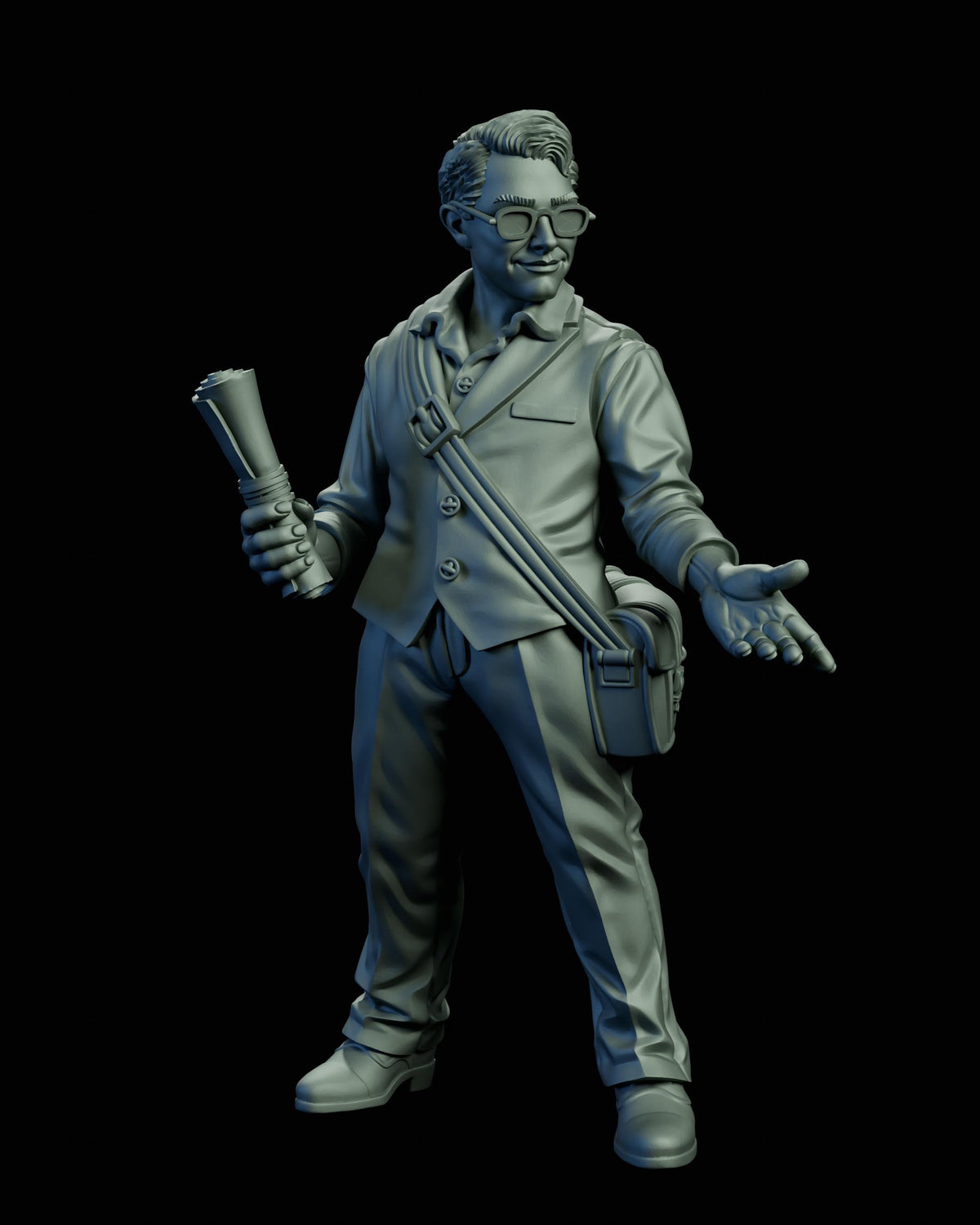 Beyond the Silver Gate Investigators Miniatures - 28mm / 32mm / 36mm - Adaevy Creations - Resin Printed Figure for Lovecraftian Horror