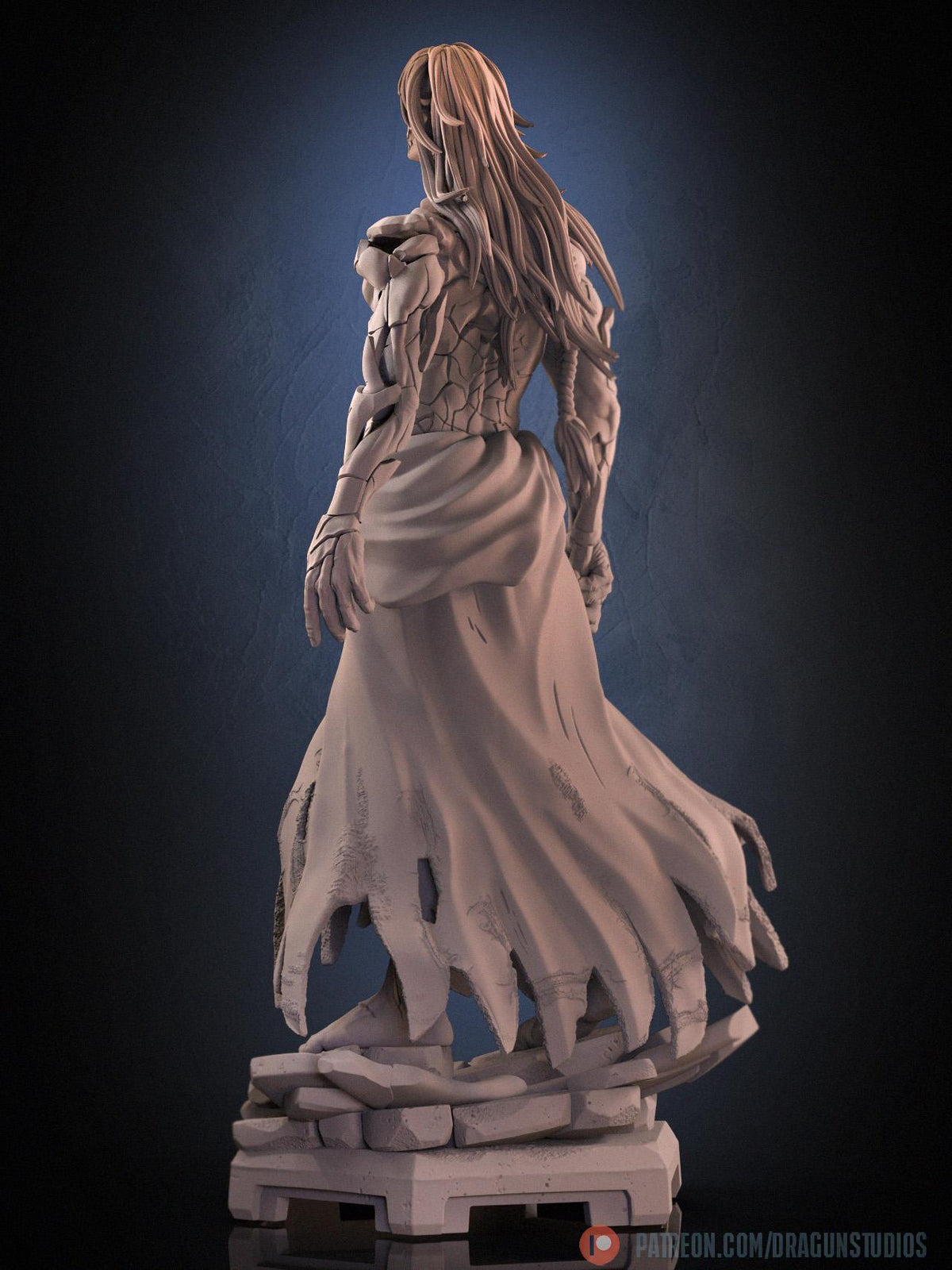Fractured God Miniature - DraGun Studios - 56mm / 110mm - Resin Printed Figure for D&D, TTRPGs, and Board Games
