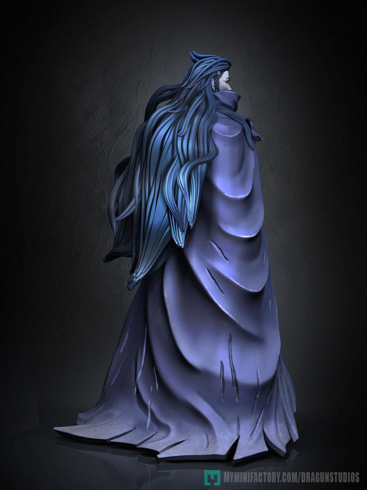 Battle Queen Miniature - DraGun Studios - 28mm / 32mm / 36mm / 75mm - Resin Printed Figure for D&D, TTRPGs, and Board Games