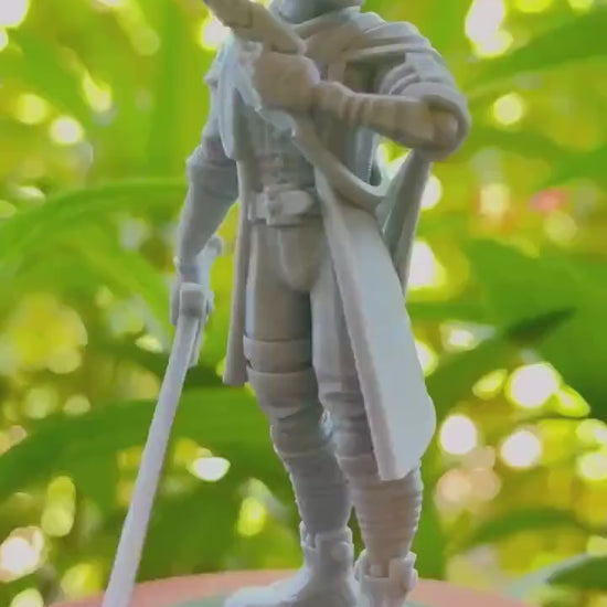 Gustave Miniature - 28mm / 32mm / 36mm / 75mm - Ethan Savage Studios - Resin Printed Figure for D&D, TTRPGs, and Board Games