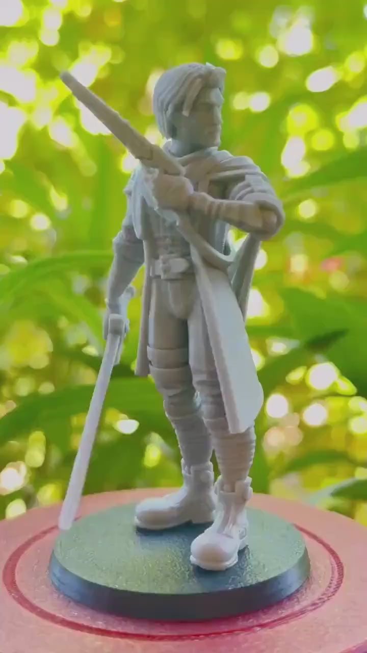 Gustave Miniature - 28mm / 32mm / 36mm / 75mm - Ethan Savage Studios - Resin Printed Figure for D&D, TTRPGs, and Board Games
