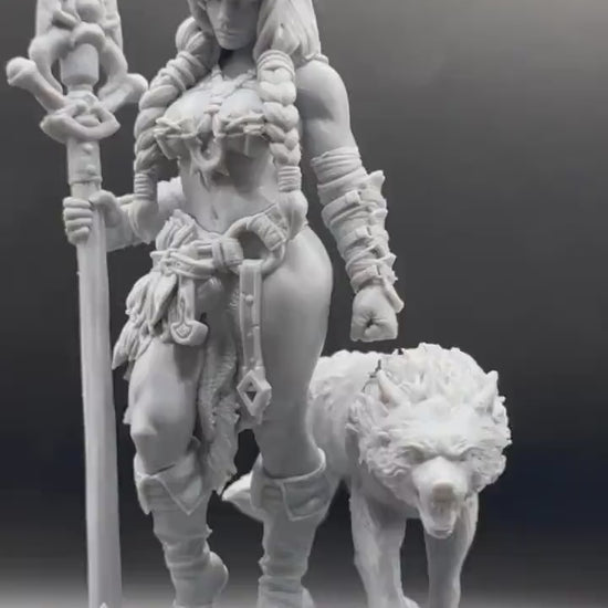 Alva Thurd Miniature (Standard & NSFW Variations) - HardWitch Games- 28mm / 32mm / 36mm / 75mm / 100mm