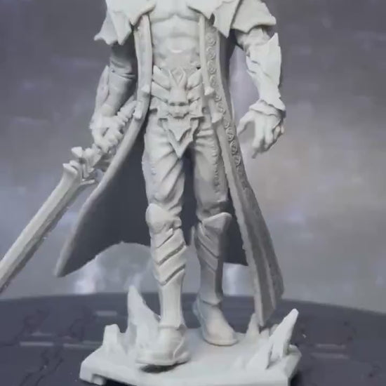 Vampire Killer II Miniature - 28mm / 32mm / 36mm / 100mm - DraGun Studios - Resin Printed Figurine for D&D, TTRPGs, and Board Games