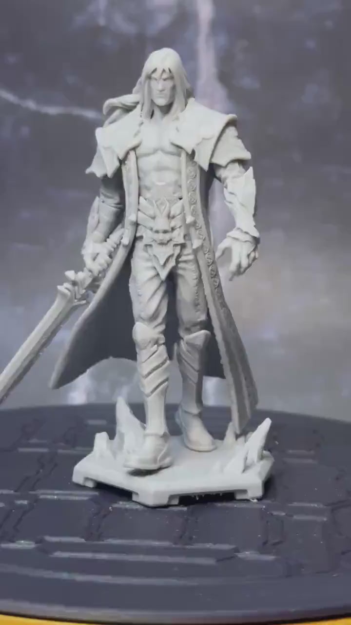 Vampire Killer II Miniature - 28mm / 32mm / 36mm / 100mm - DraGun Studios - Resin Printed Figurine for D&D, TTRPGs, and Board Games