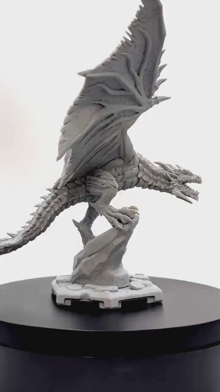 Dark Dragon Miniature - DraGun Studios - 62mm / 141mm