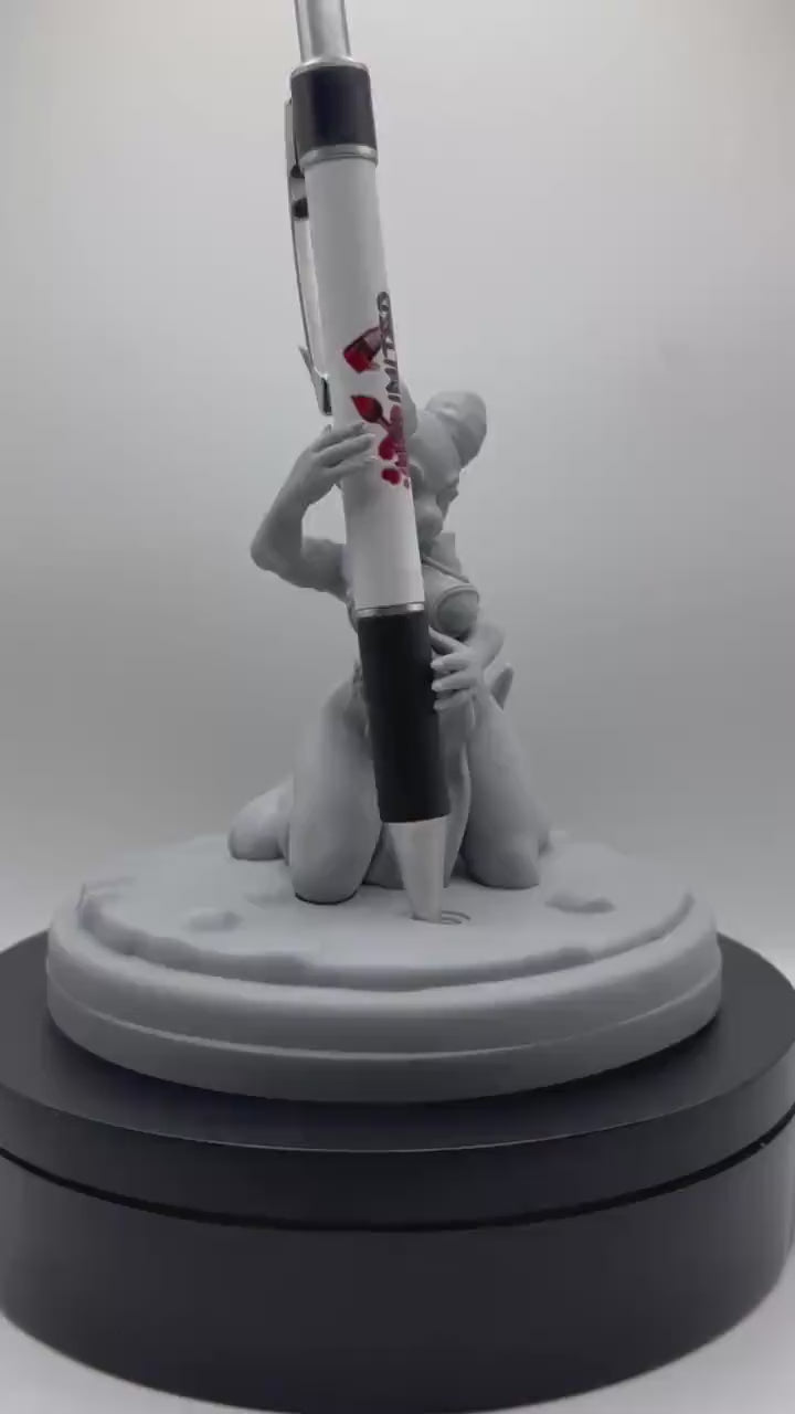 Desktop Skwee, Kobold Squire Pen Holder (Standard & NSFW Variations) - Lavender Devilry