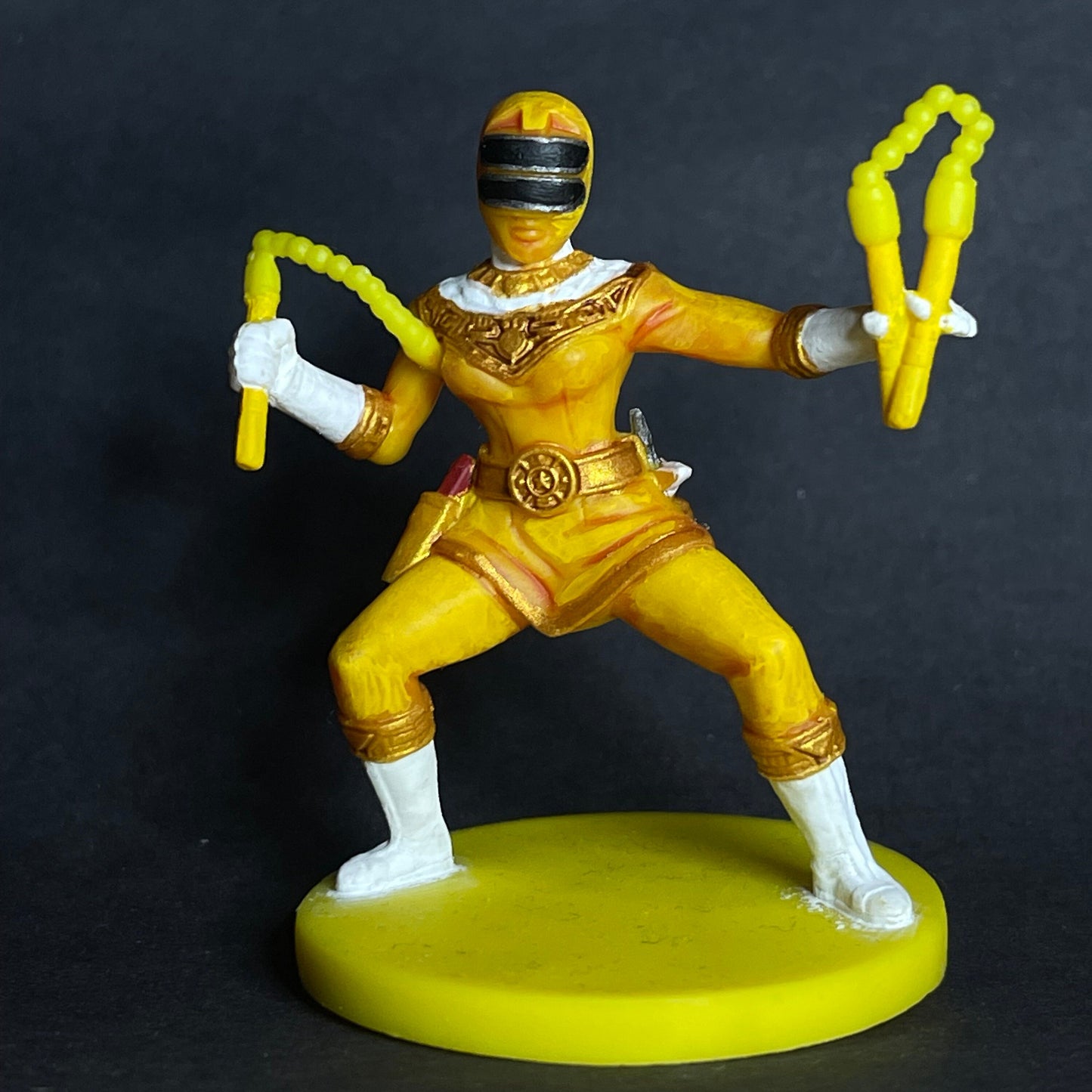 Zeo Yellow (Painted) - Power Rangers: Heroes of the Grid