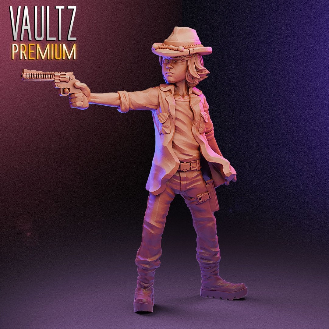 Little Sheriff Miniature - VaultZ - 28mm / 32mm / 36mm