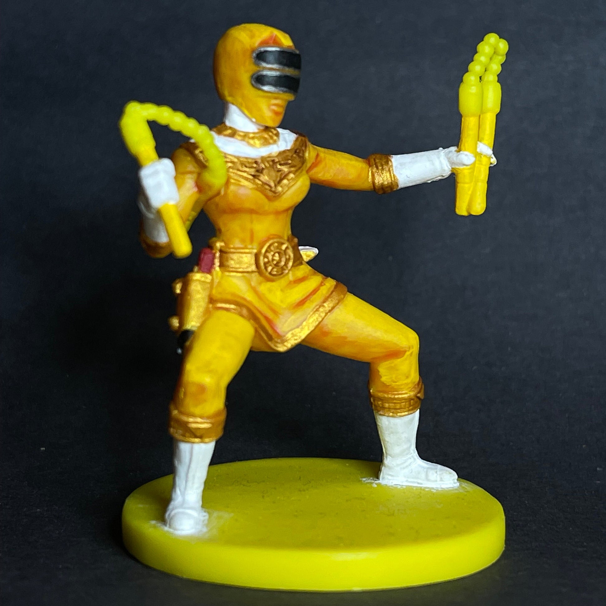 Zeo Yellow (Painted) - Power Rangers: Heroes of the Grid