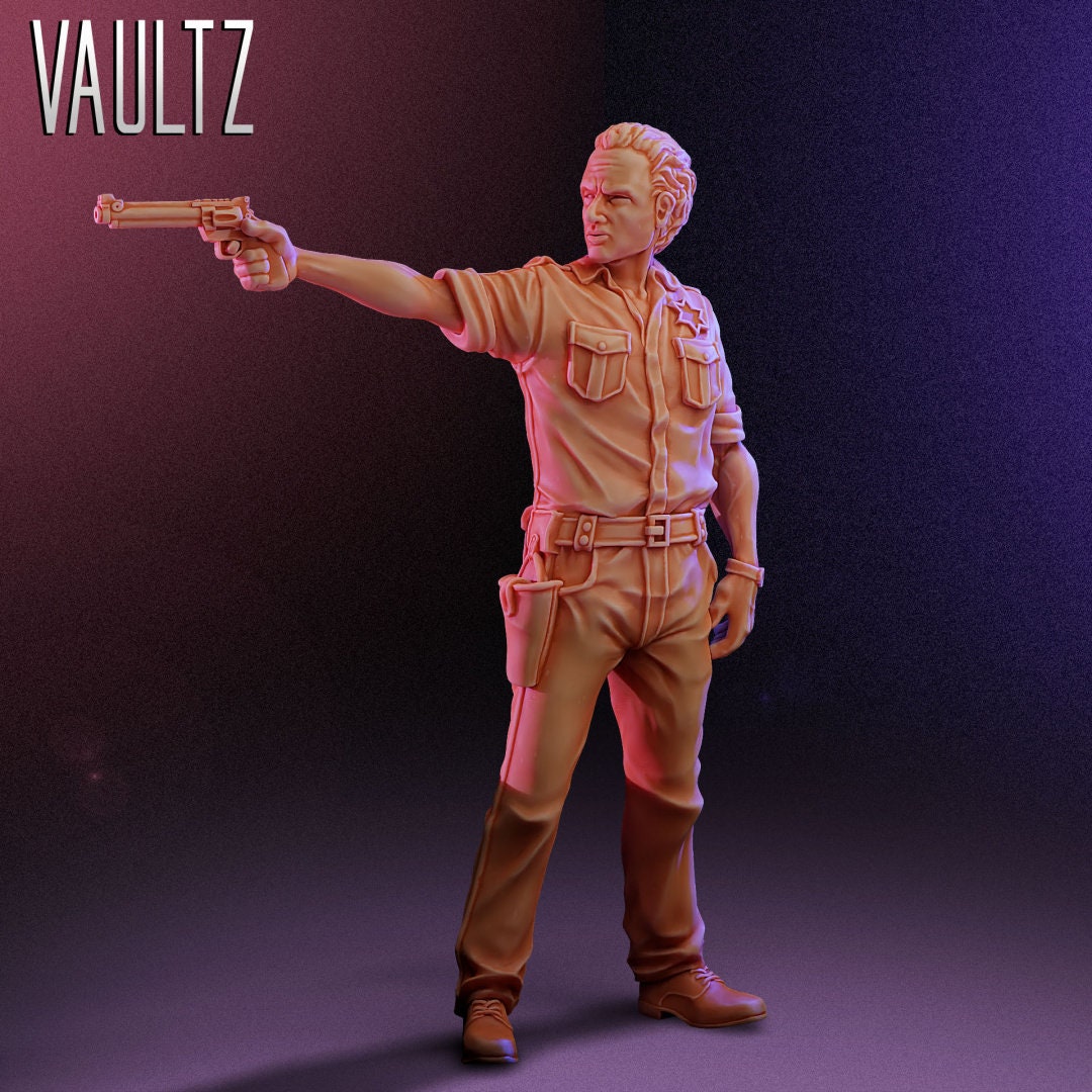 The Sheriff Miniature - VaultZ - 28mm / 32mm / 36mm