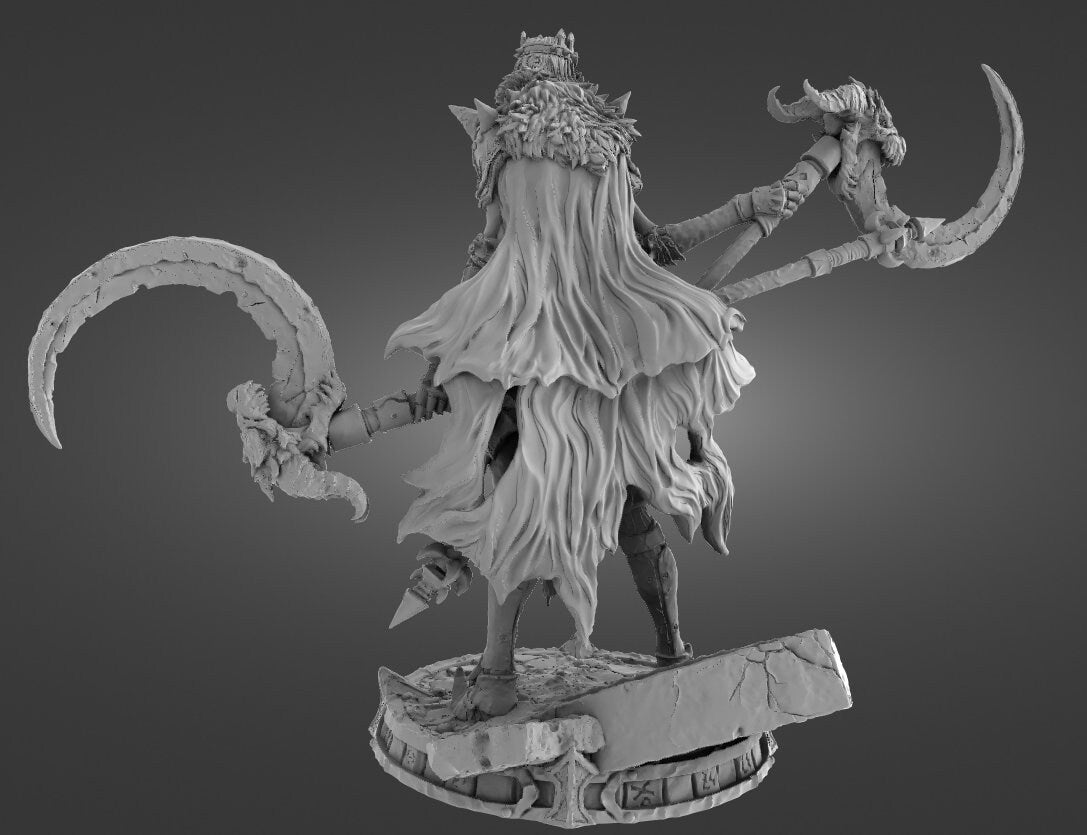 The Faceless Queen - Witchsong Miniatures - 140mm