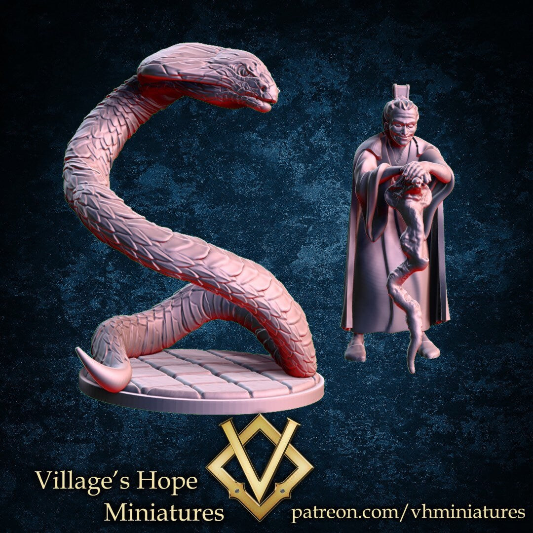 Wuxia Poison Master Elder - Village’s Hope - 28mm / 32mm / 36mm