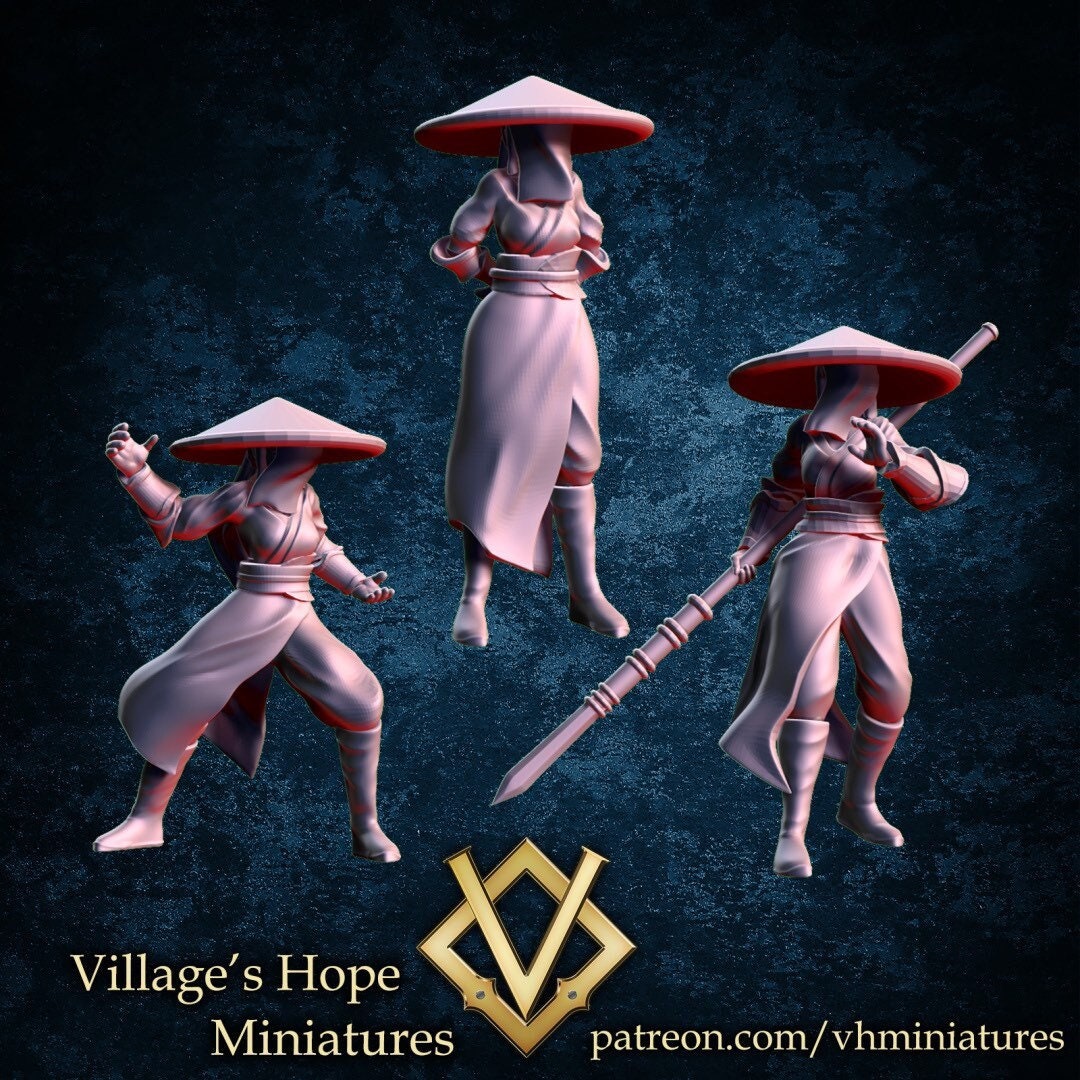 Wuxia Concealed Sect Guard - Village’s Hope - 28mm / 32mm / 36mm