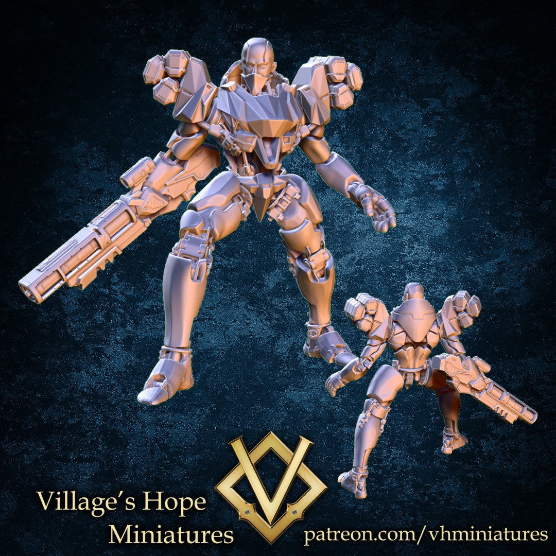 Cyborg Soldier - Village’s Hope - 28mm / 32mm / 36mm