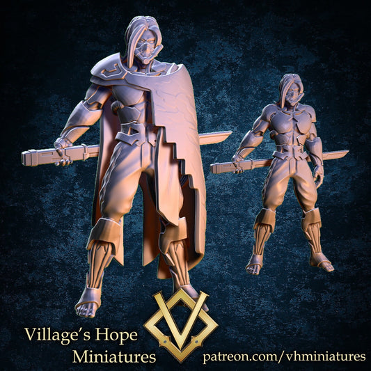 Cyberpunk Blade Mercenary - Village’s Hope - 28mm / 32mm / 36mm