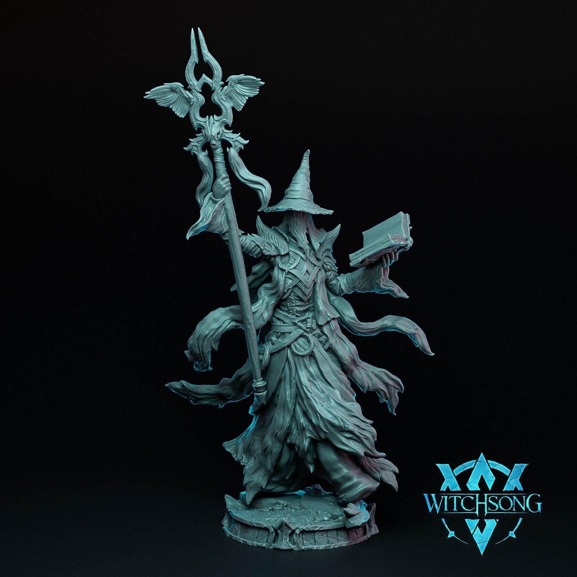 The Faceless Scholar - Witchsong Miniatures - 120mm