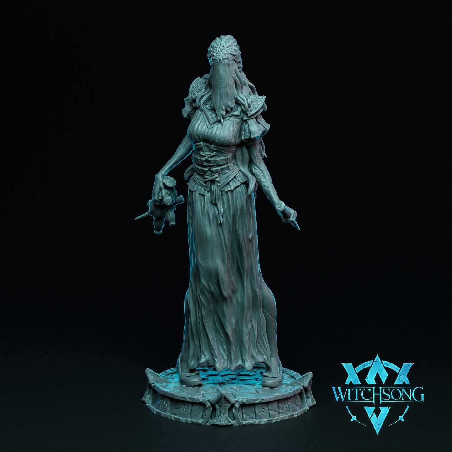 The Faceless Nursemaid - Witchsong Miniatures - 116mm