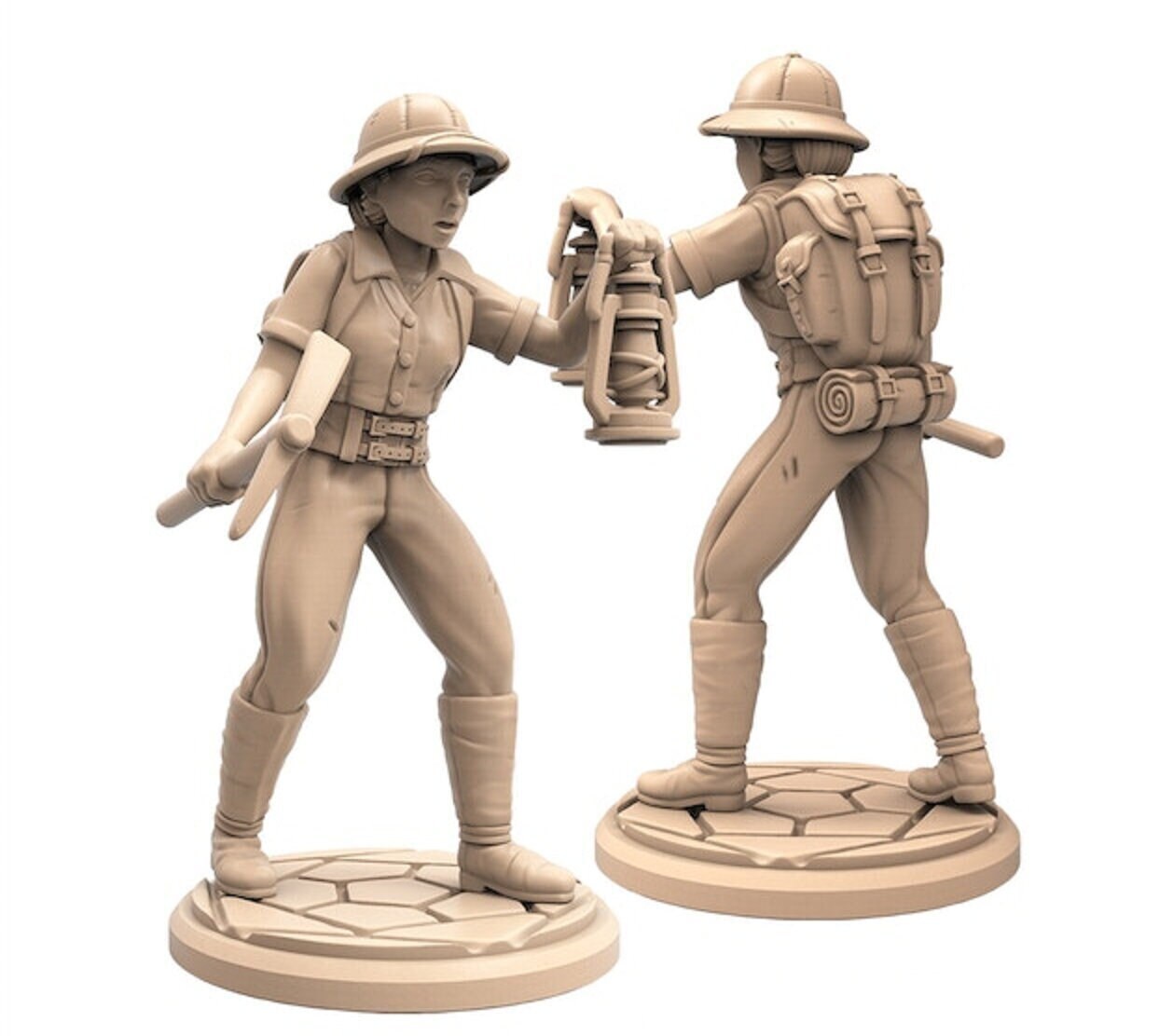 Archeologist Miniature - Adaevy Creations - 28mm / 32mm / 36mm