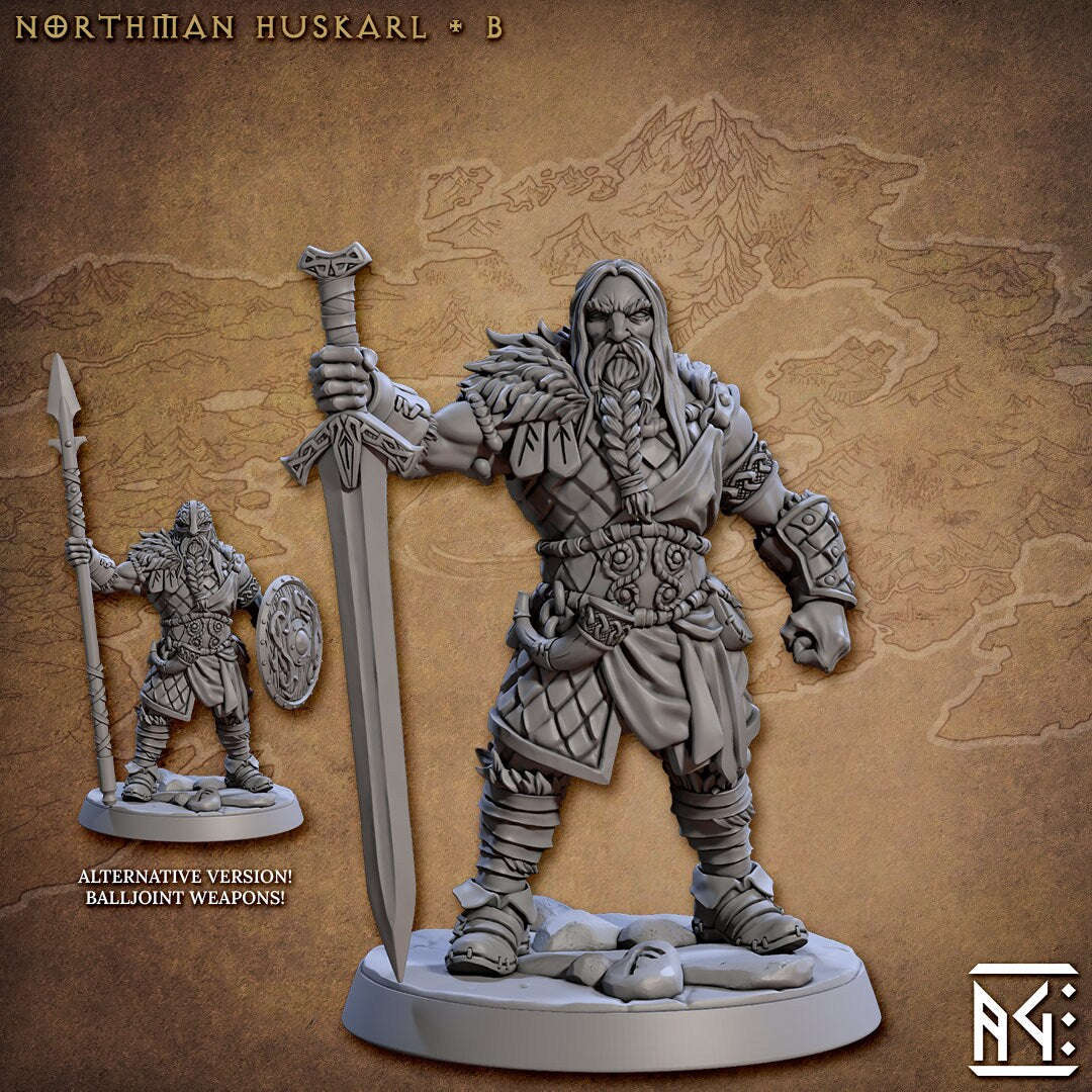 Northman Huskarl - Artisan Guild - 28mm / 32mm / 36mm