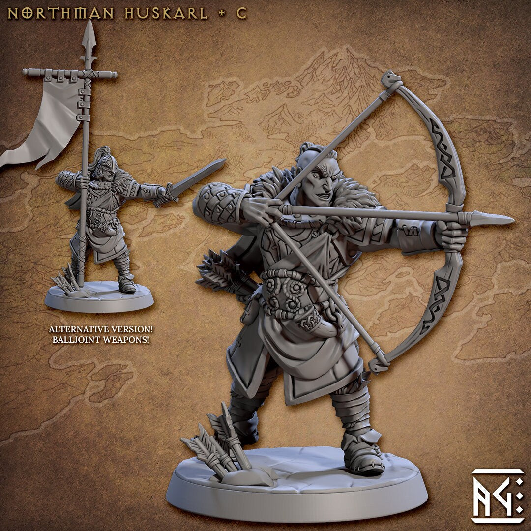 Northman Huskarl - Artisan Guild - 28mm / 32mm / 36mm