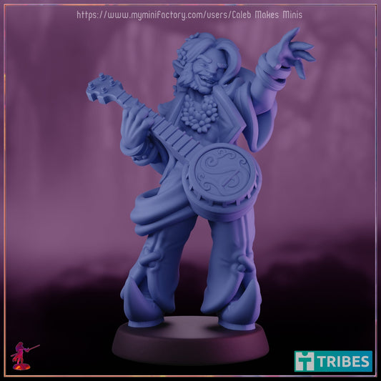 Firbolg Bard - Caleb Makes Minis - 28mm / 32mm / 36mm