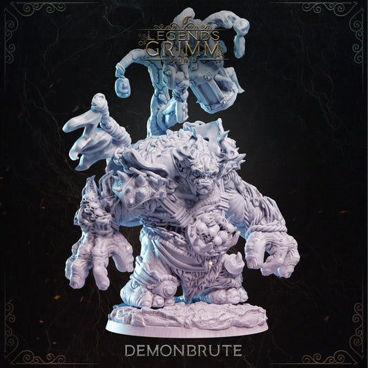 Demon Brute (5 Variations) - Legend of Grimm - 28mm / 32mm / 36mm