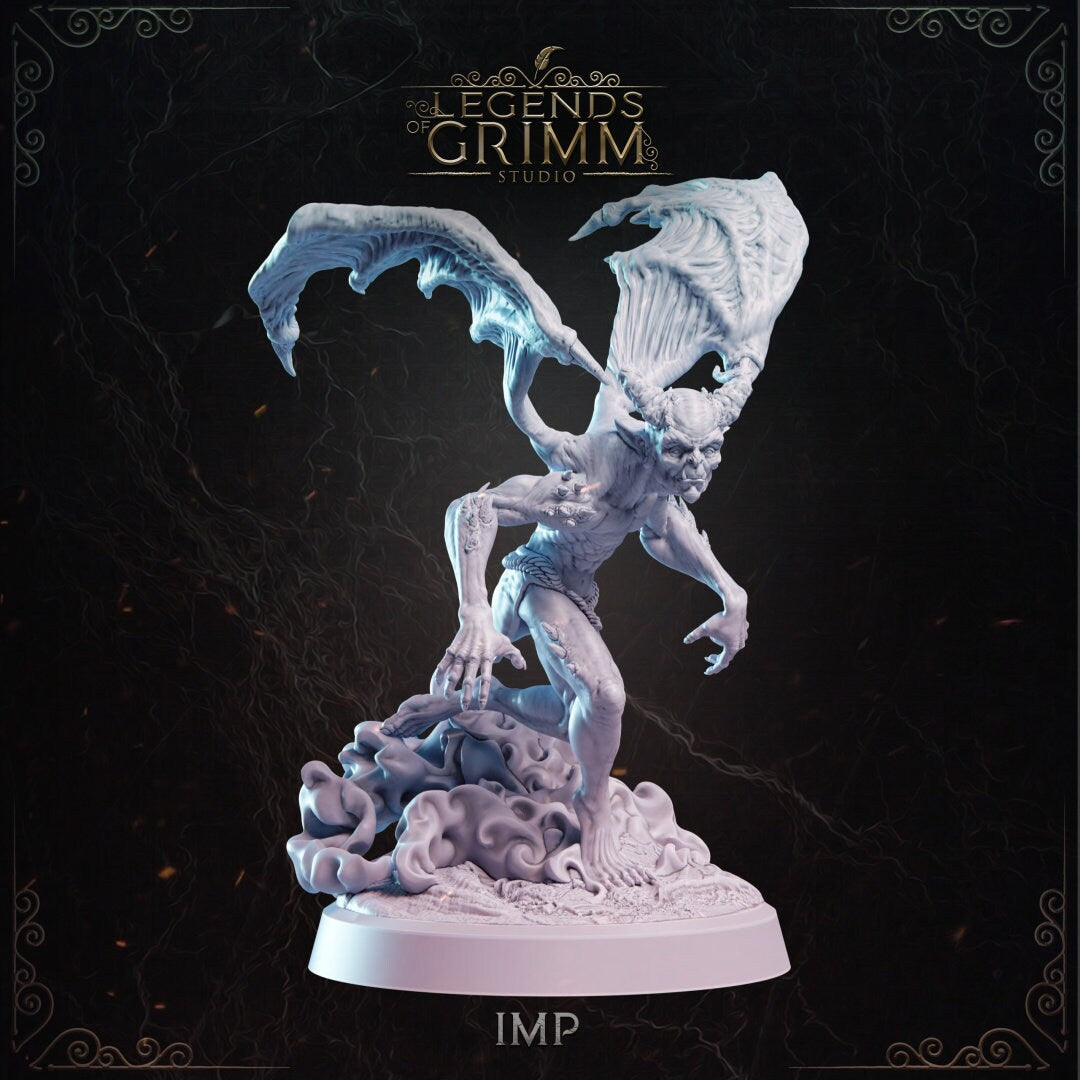 Imp Miniature (5 Variations) - Legend of Grimm - 28mm / 32mm / 36mm