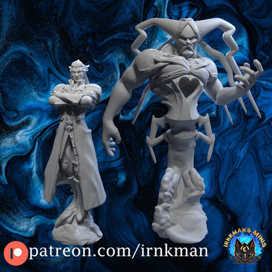 Darkness Seeker & Guardian Miniature - Irnkman's Minis - 28mm / 32mm / 36mm