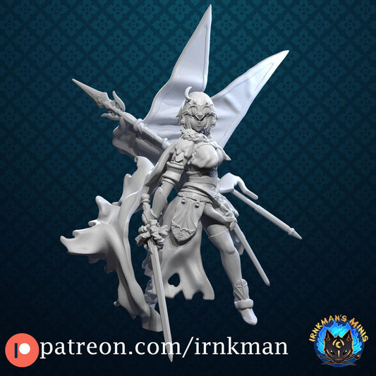 Jeanne D'Arc Alter Miniature - Irnkman's Minis - 28mm / 32mm / 36mm