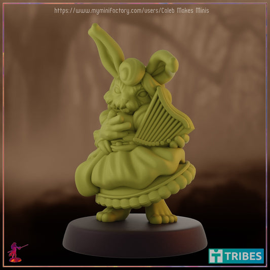 Harengon Harper - Caleb Makes Minis - 28mm / 32mm / 36mm